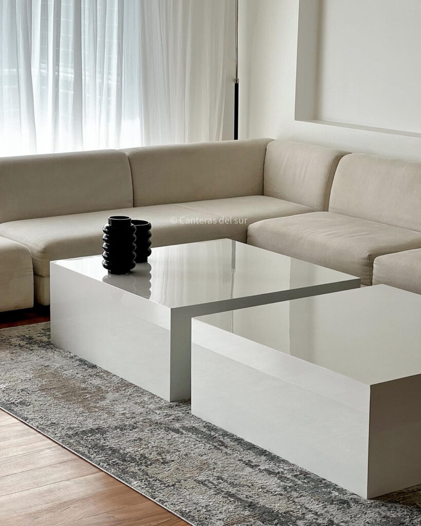 Marmolería con mesadas de mármol a medida